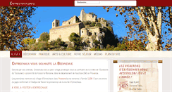 Desktop Screenshot of entrechaux.info